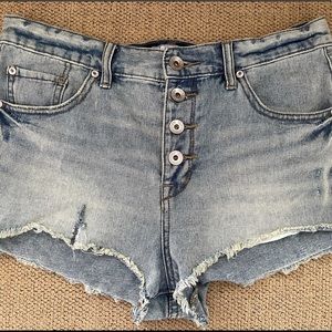 Free People Denim Shorts